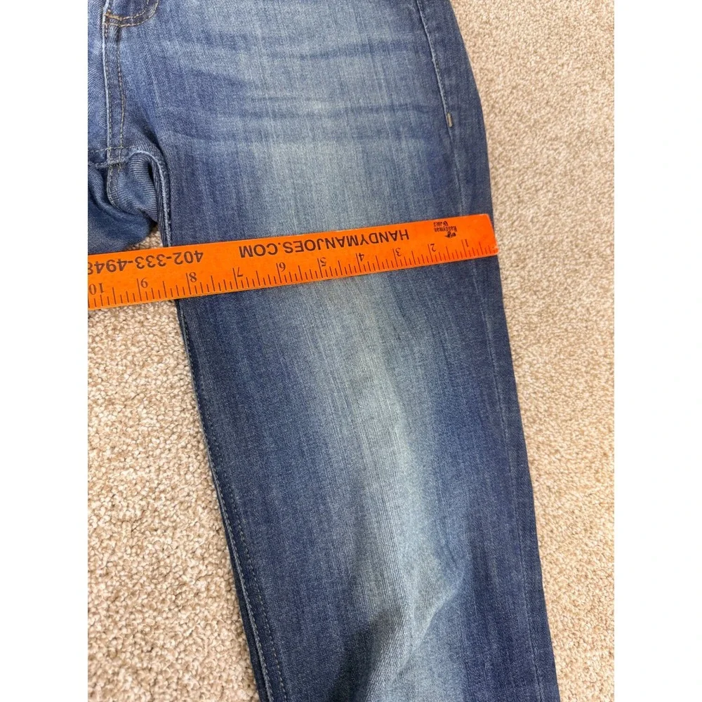 DL1961 Premium Denim‎ Skinny Jeans Medium Wash Blue 28 Mid Rise Stretch Slim Fit